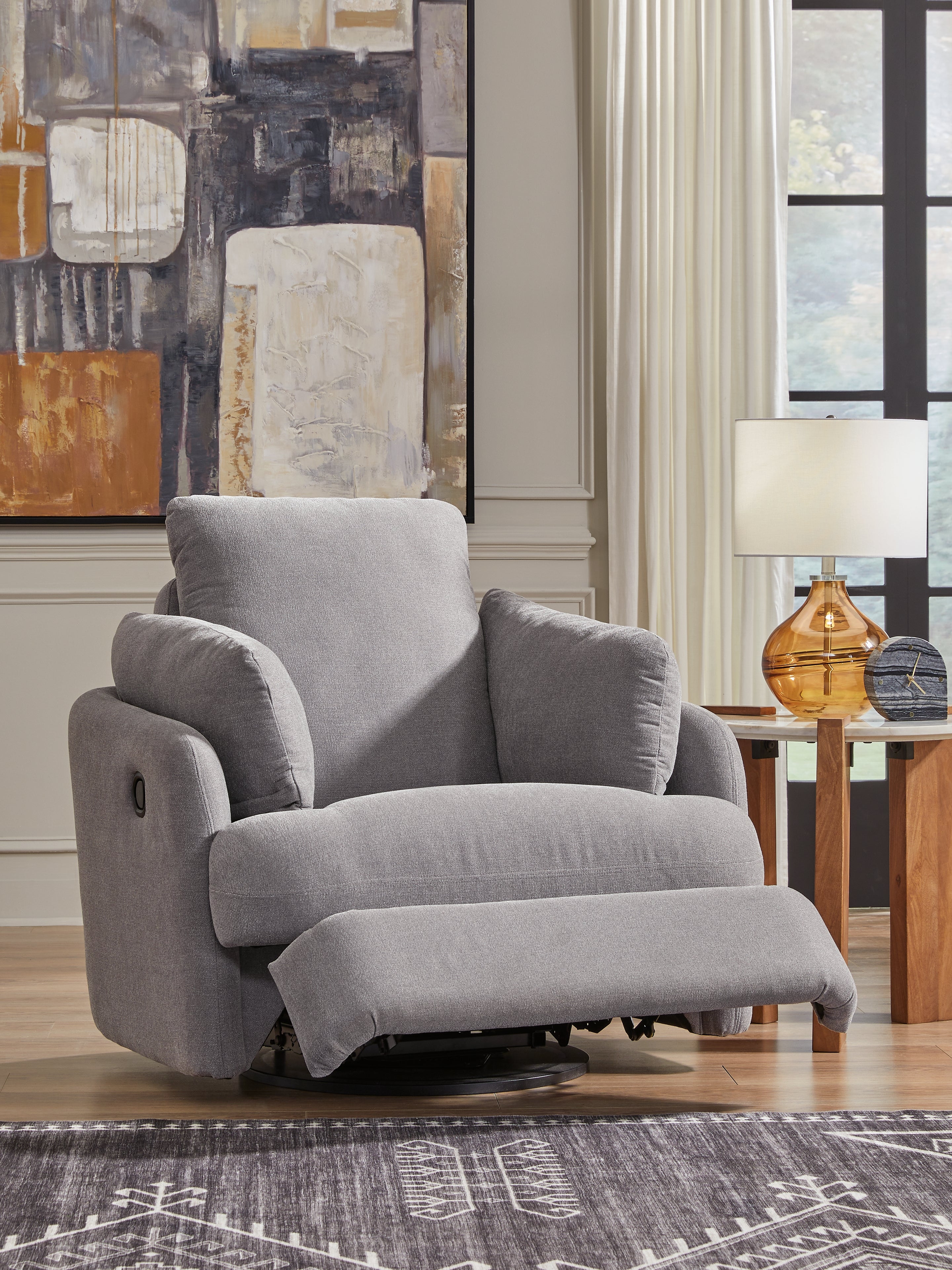 Modmax  5-Piece Sectional and Swivel Glider Recliner - 92104U15