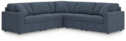Modmax  5-Piece Sectional and Swivel Glider Recliner - 92121U15