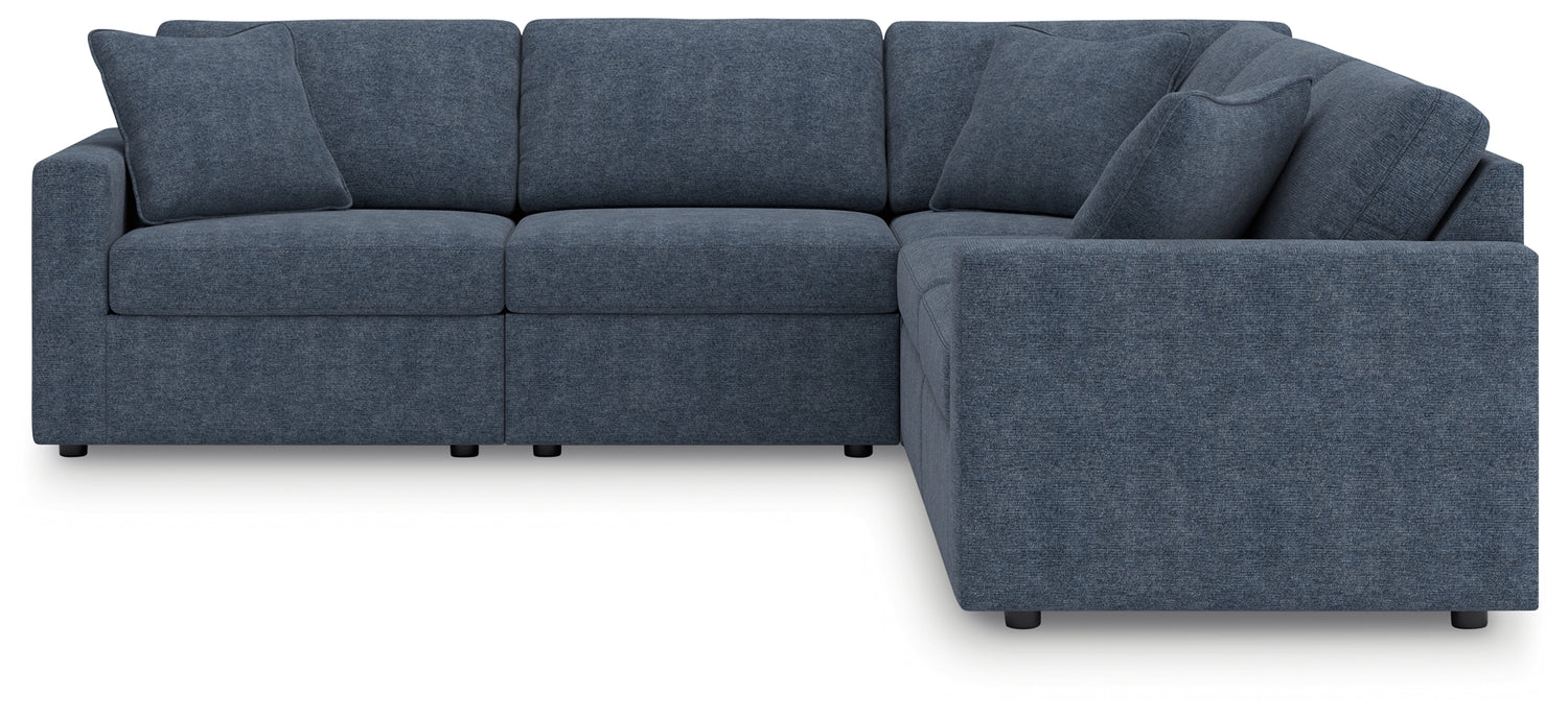 Modmax  5-Piece Sectional and Swivel Glider Recliner - 92121U15