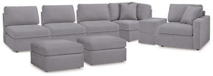 Modmax  6-Piece Sectional and 2 Ottomans - 92104U5