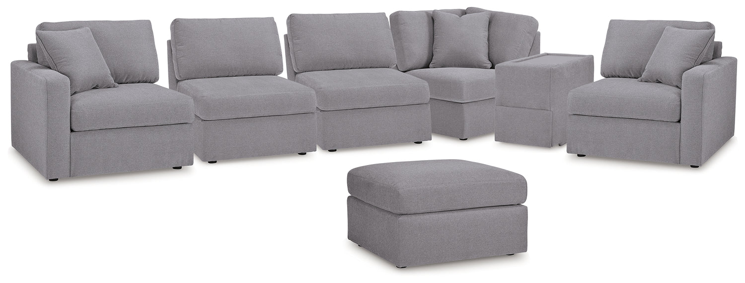 Modmax  6-Piece Sectional and Ottoman - 92104U16