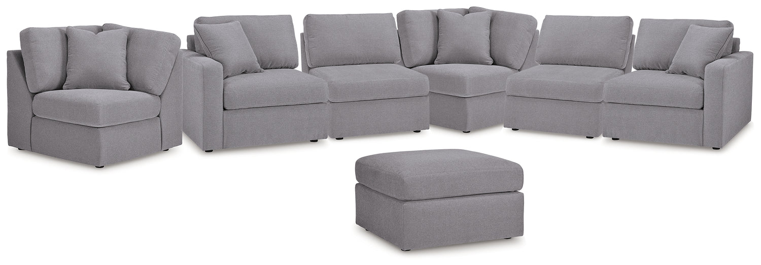 Modmax  6-Piece Sectional and Ottoman - 92104U18