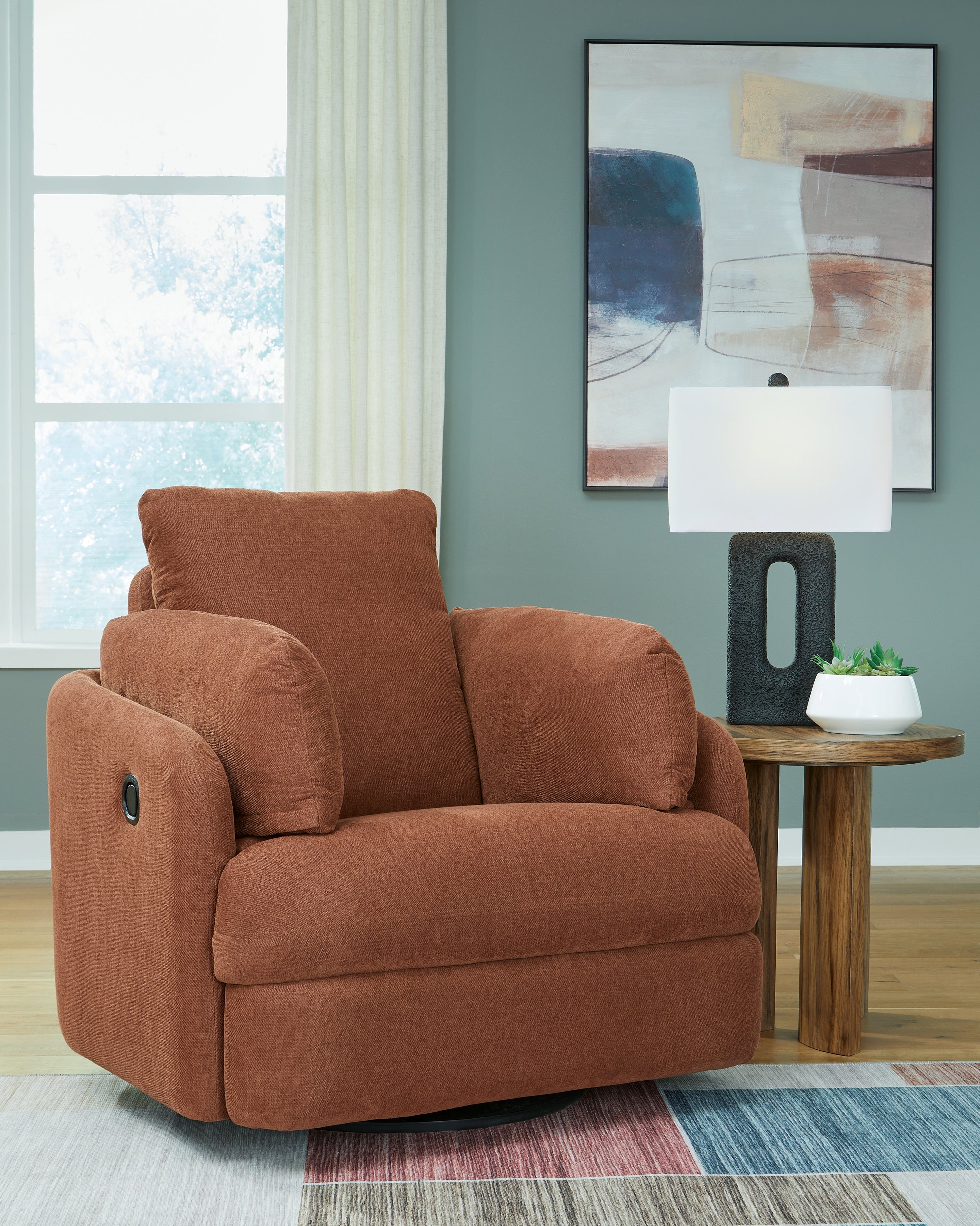 Modmax  6-Piece Sectional and Swivel Glider Recliner - 92102U17