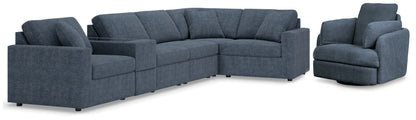 Modmax  6-Piece Sectional and Swivel Glider Recliner - 92121U17