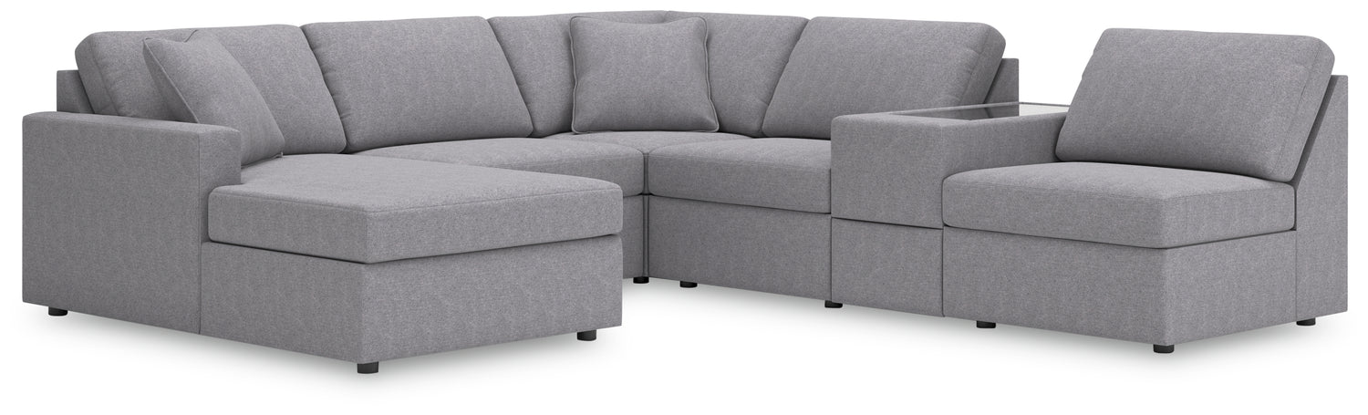 Modmax  6-Piece Sectional with Chaise - 92104S21