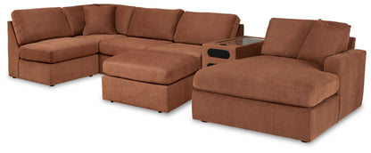 Modmax  6-Piece Sectional with Chaise and Ottoman - 92102U10