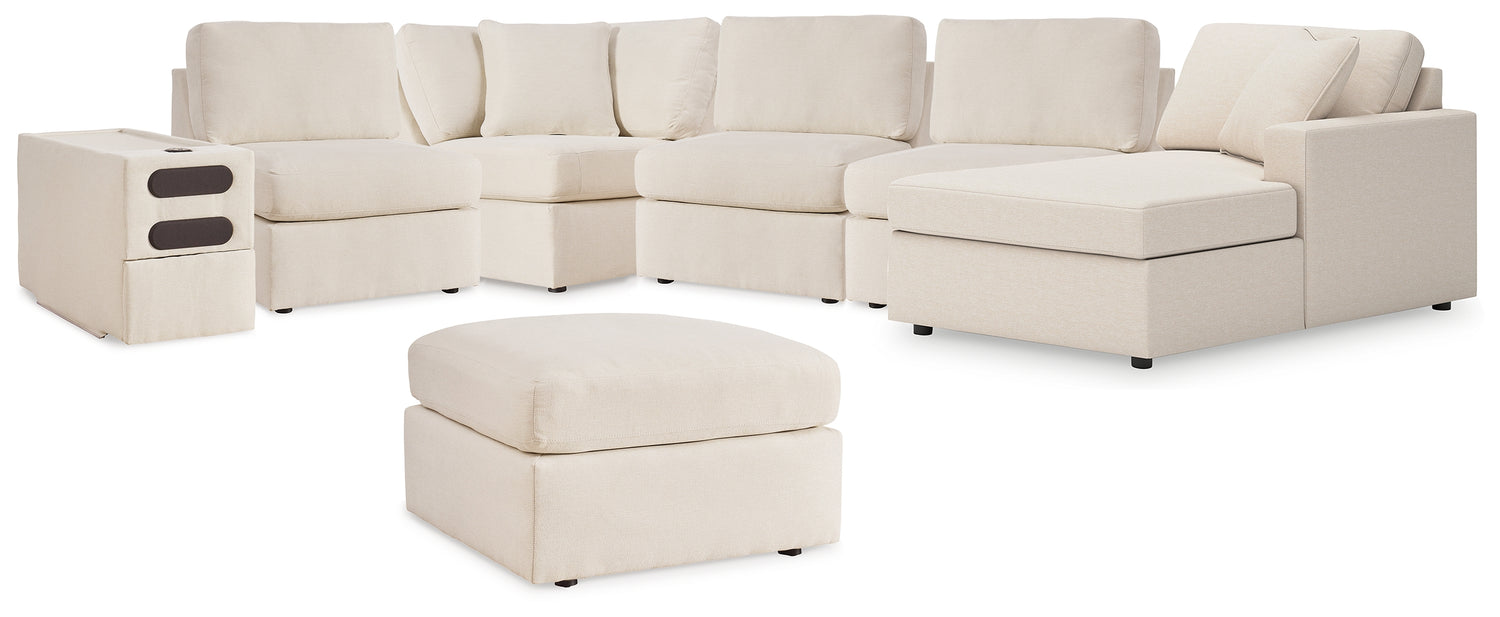 Modmax  6-Piece Sectional with Chaise and Ottoman - 92103U10