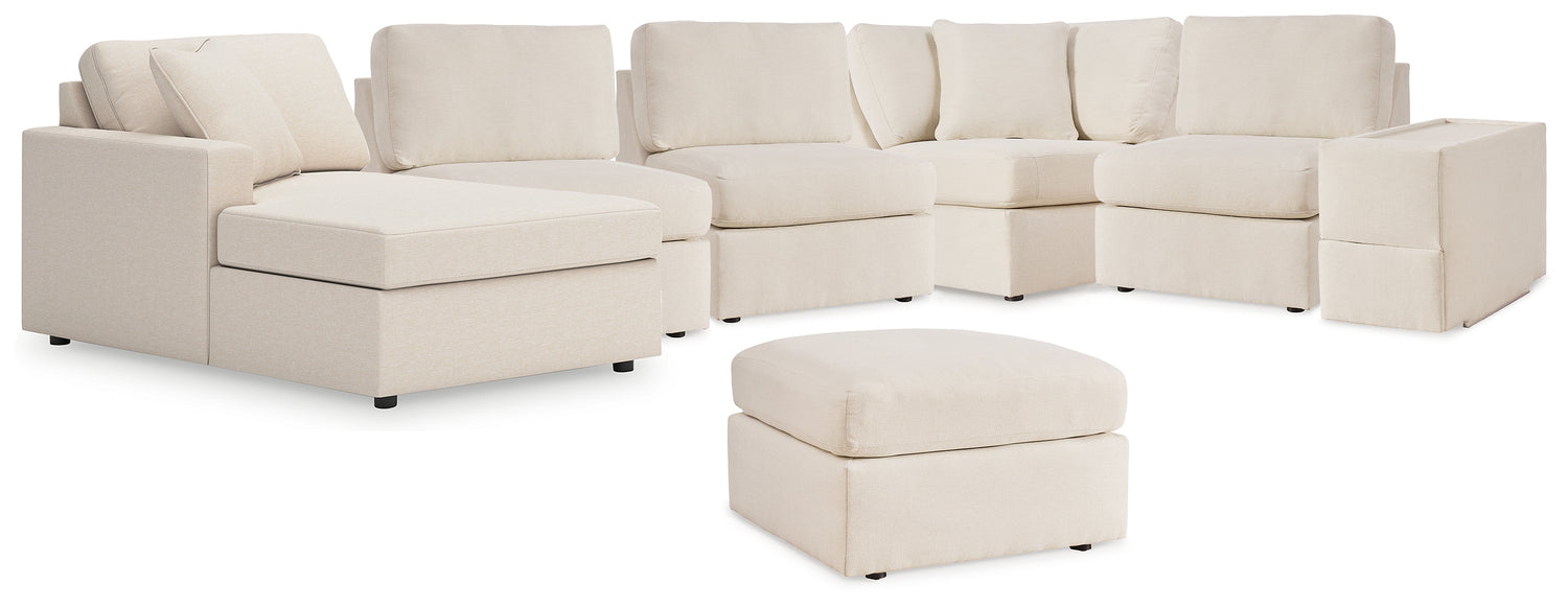 Modmax  6-Piece Sectional with Chaise and Ottoman - 92103U6