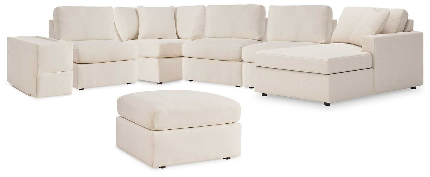 Modmax  6-Piece Sectional with Chaise and Ottoman - 92103U7