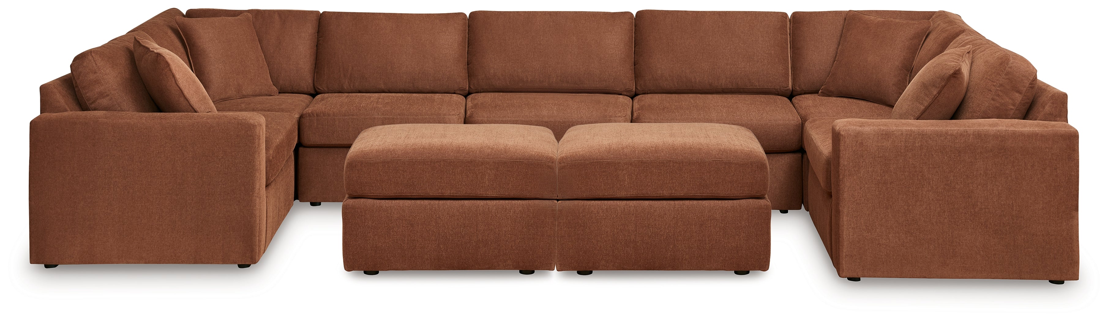Modmax 7-Piece Sectional and 2 Ottomans - 92102U25