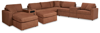 Modmax  8-Piece Sectional and 2 Ottomans - 92102U13
