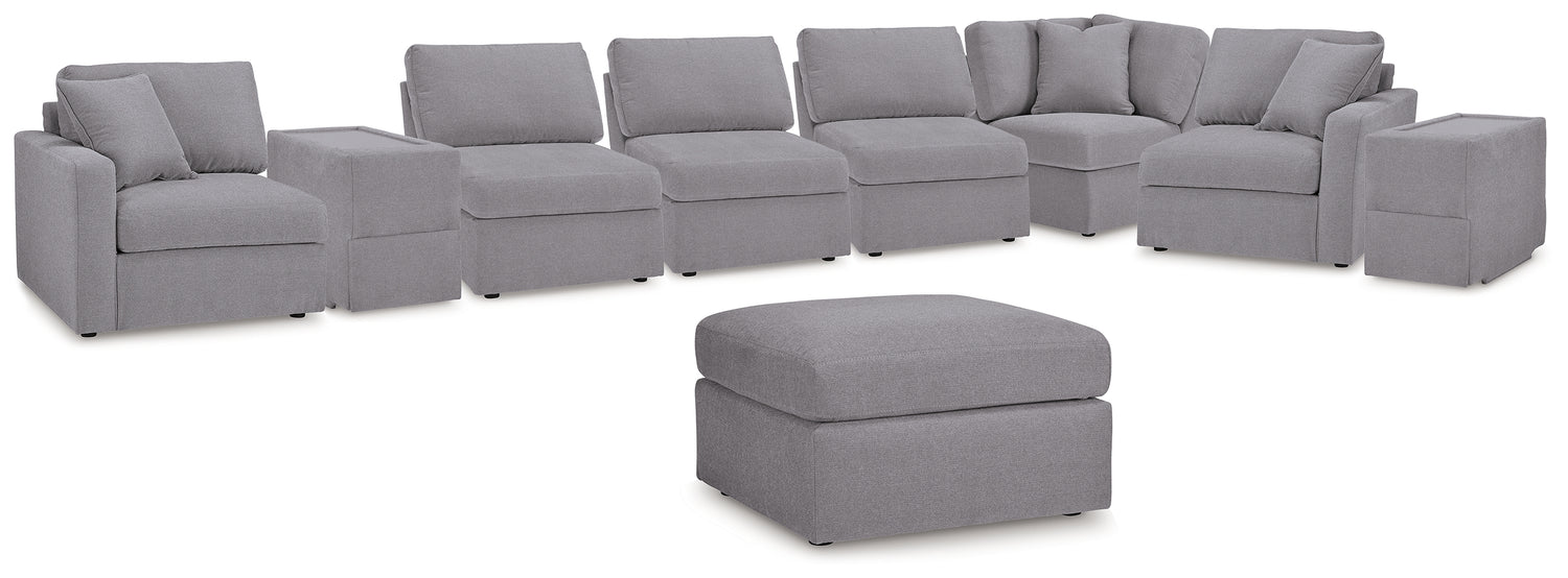 Modmax  8-Piece Sectional and Ottoman - 92104U3