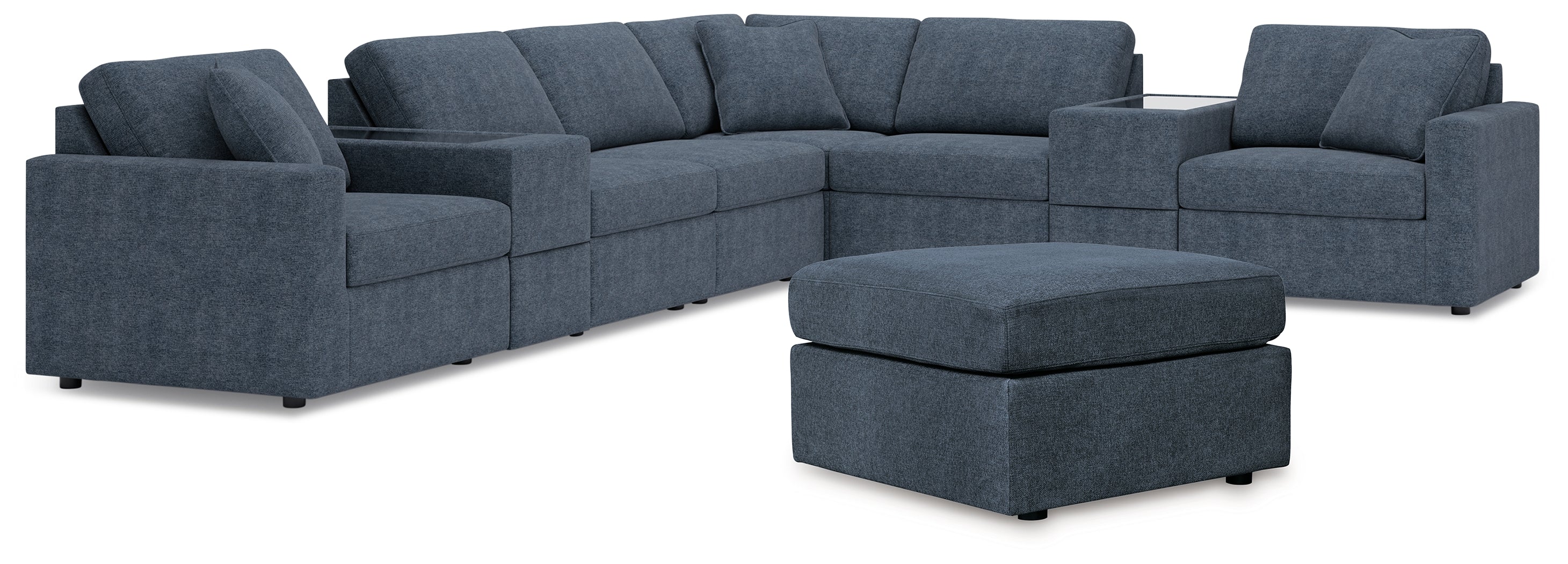 Modmax  8-Piece Sectional and Ottoman - 92121U3