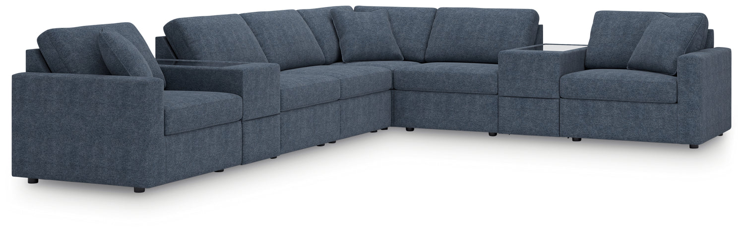 Modmax  8-Piece Sectional and Ottoman - 92121U3
