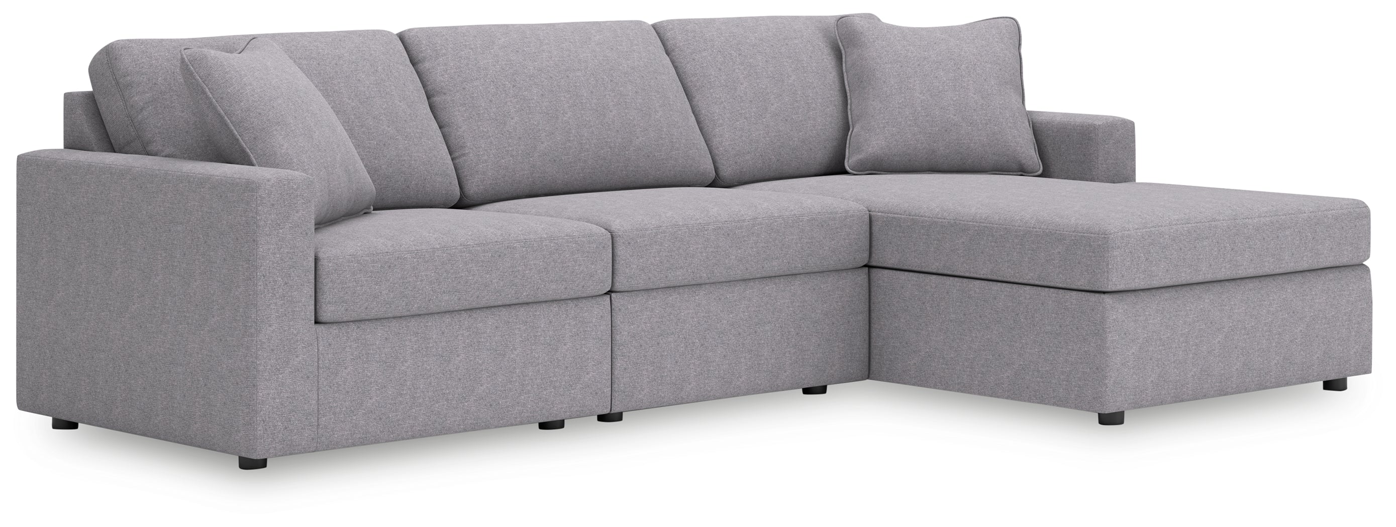 Modmax Granite 3-Piece Sectional with Chaise - 92104S18
