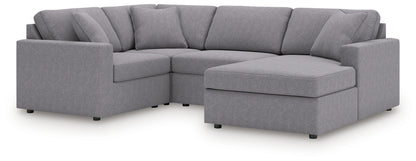 Modmax Granite 4-Piece Sectional with Chaise - 92104S65