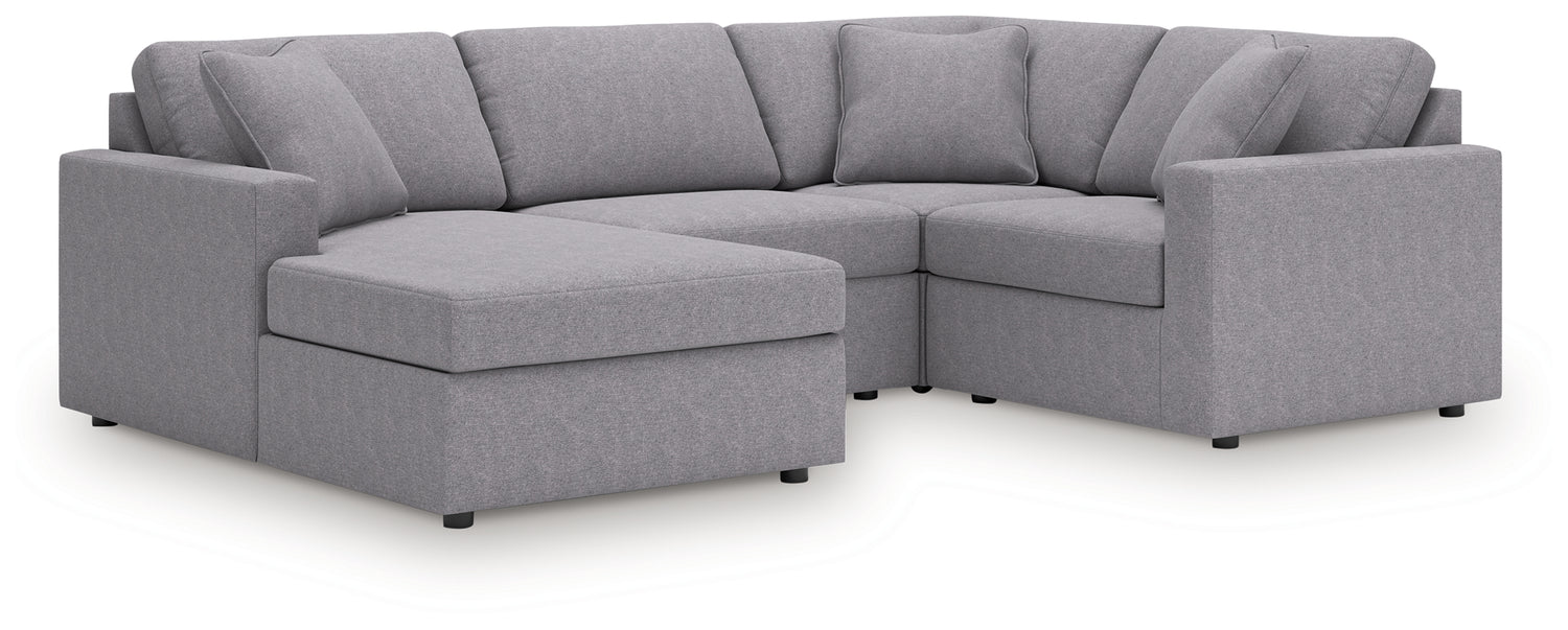 Modmax Granite 4-Piece Sectional with Chaise - 92104S66