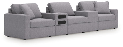 Modmax Granite 5-Piece Sectional with Audio System - 92104S64