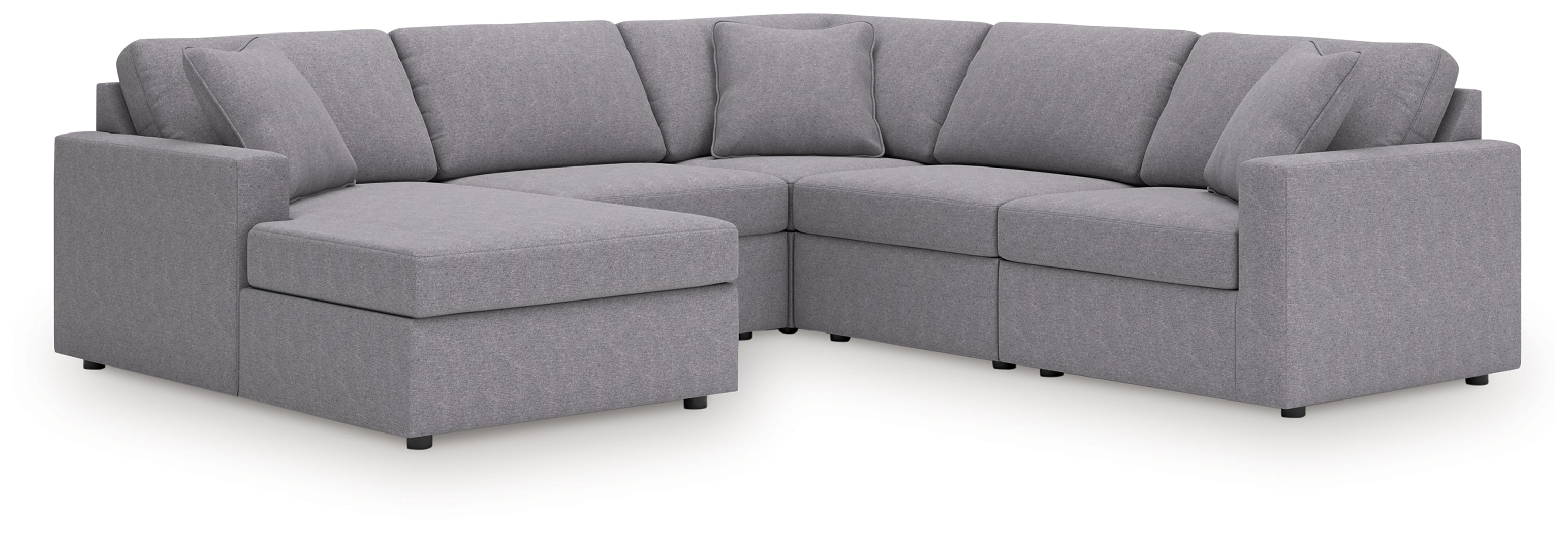 Modmax Granite 5-Piece Sectional with Chaise - 92104S67