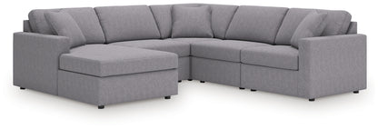 Modmax Granite 5-Piece Sectional with Chaise - 92104S67