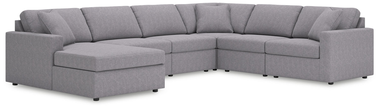 Modmax Granite 6-Piece Sectional - 92104S45