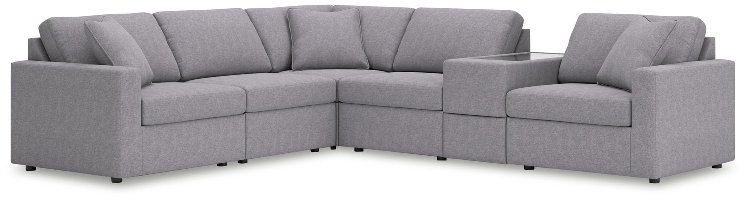 Modmax Granite 6-Piece Sectional - 92104S7