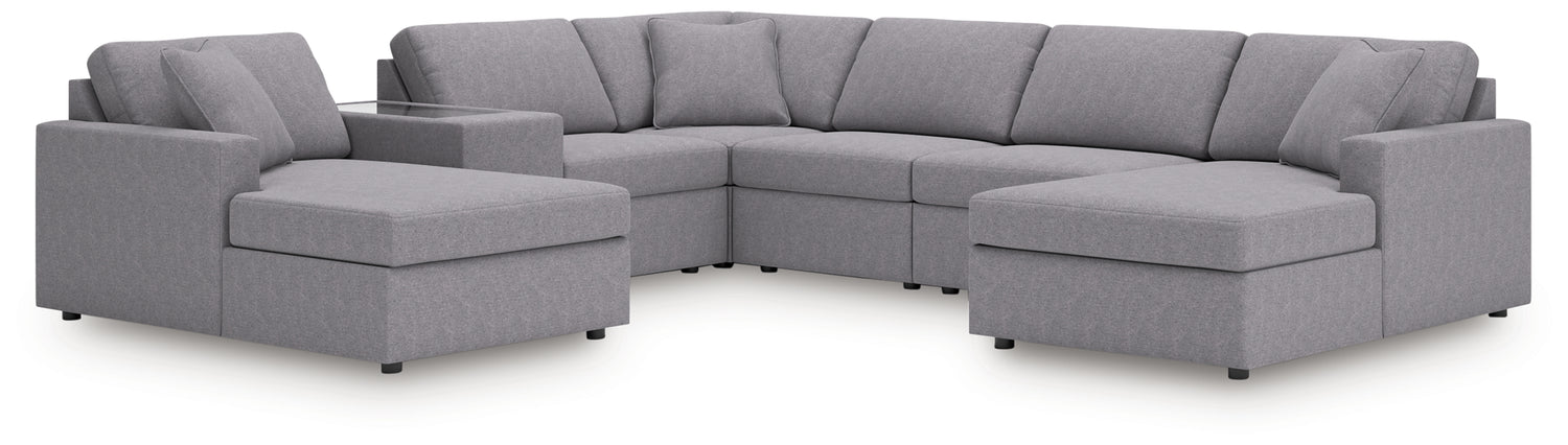 Modmax Granite 7-Piece Sectional - 92104S54