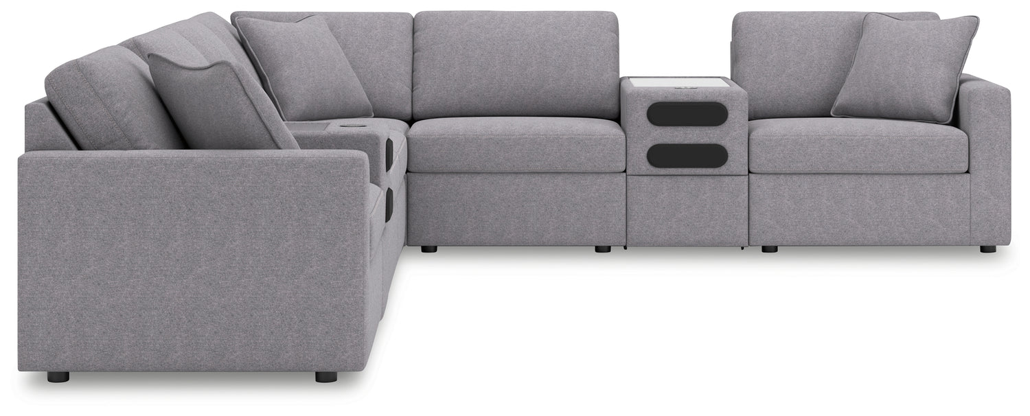 Modmax Granite 8-Piece Sectional - 92104S16