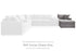 Modmax Granite Right-Arm Facing Corner Chaise - 9210417