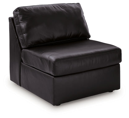 ModMax II Black Armless Chair - 7430546