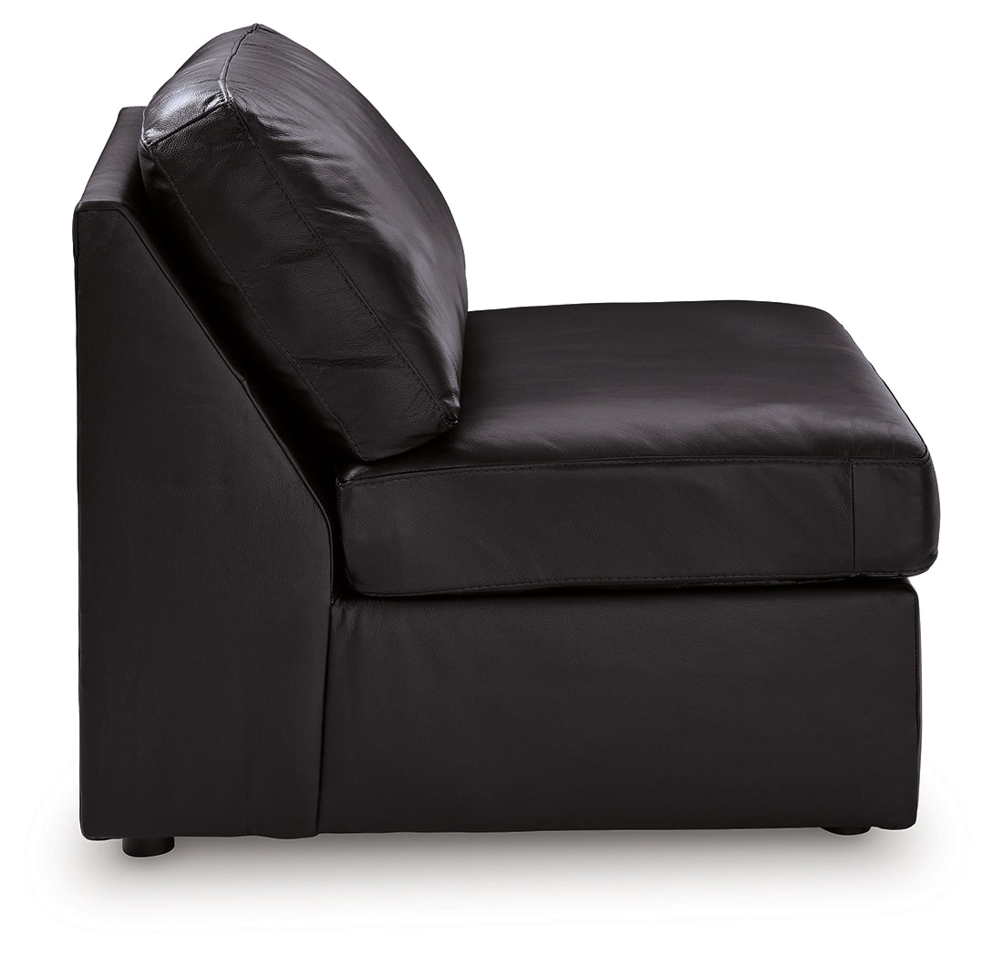 ModMax II Black Armless Chair - 7430546