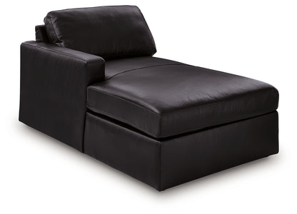 ModMax II Black Left-Arm Facing Corner Chaise - 7430516