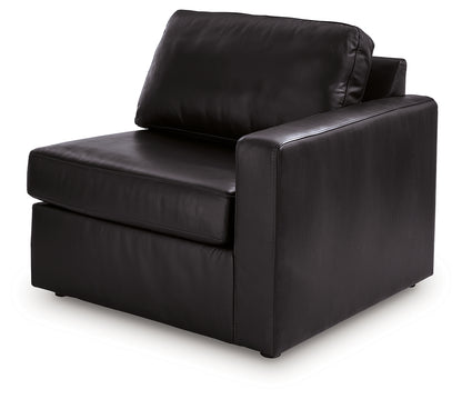 ModMax II Black Right-Arm Facing Corner Chair - 7430565