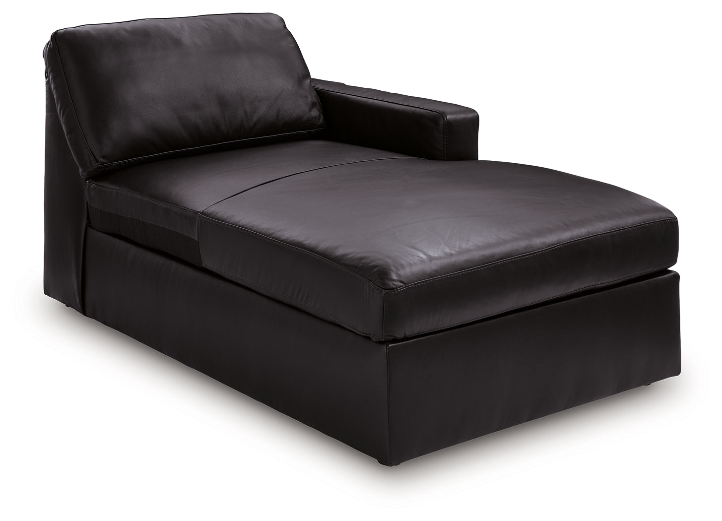 ModMax II Black Right-Arm Facing Corner Chaise - 7430517