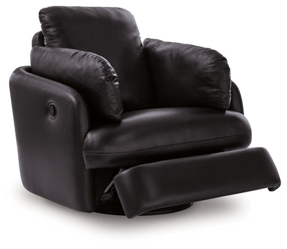 ModMax II Black Swivel Glider Recliner - 7430561