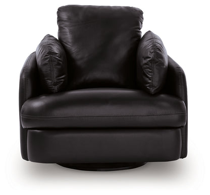 ModMax II Black Swivel Glider Recliner - 7430561