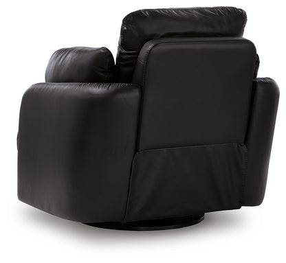 ModMax II Black Swivel Glider Recliner - 7430561