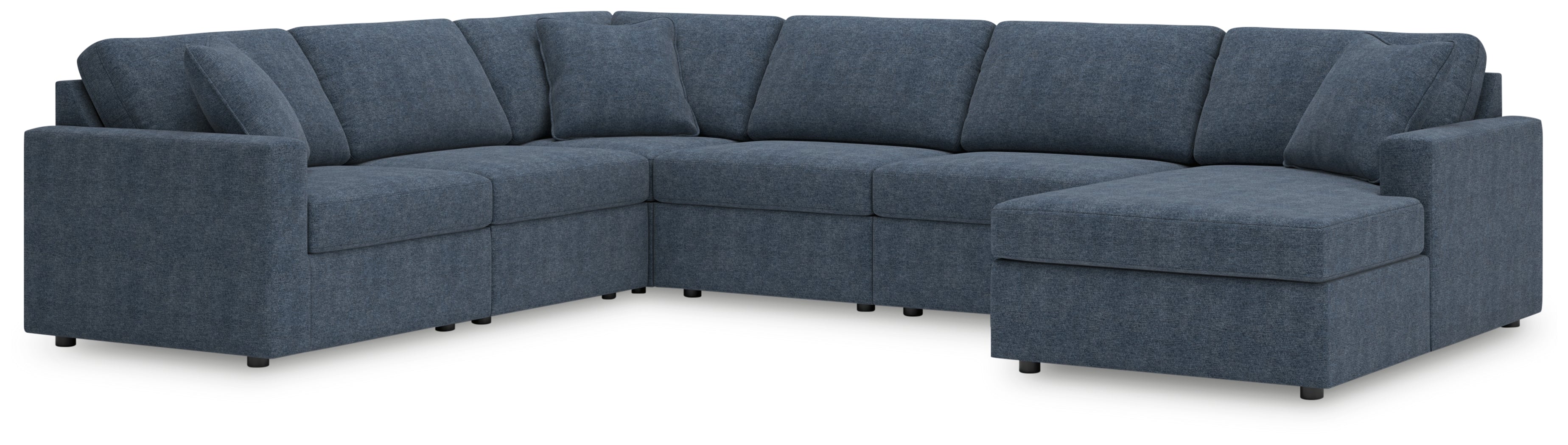 Modmax Ink 6-Piece Sectional with Chaise - 92121S46
