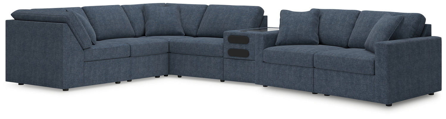 Modmax Ink 7-Piece Sectional with Audio Console - 92121S75