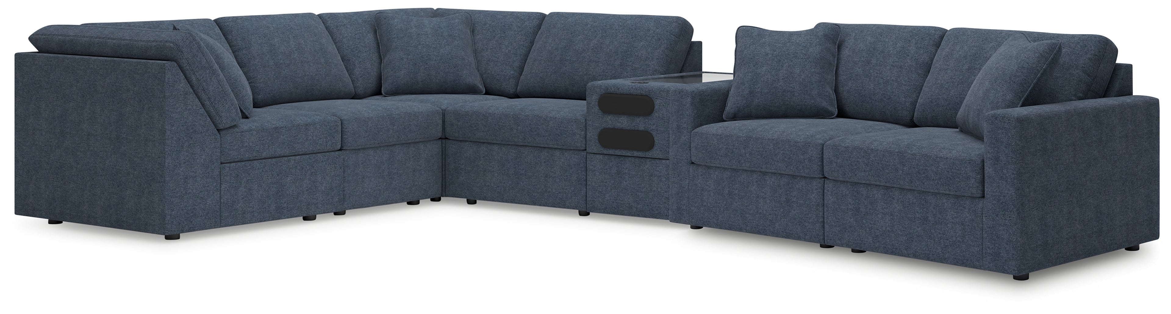Modmax Ink 7-Piece Sectional with Audio Console - 92121S75