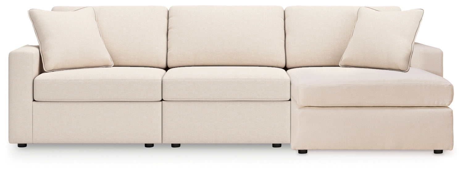 Modmax Oyster 3-Piece Sectional with Chaise - 92103S18