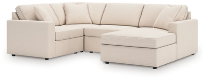 Modmax Oyster 4-Piece Sectional with Chaise - 92103S65