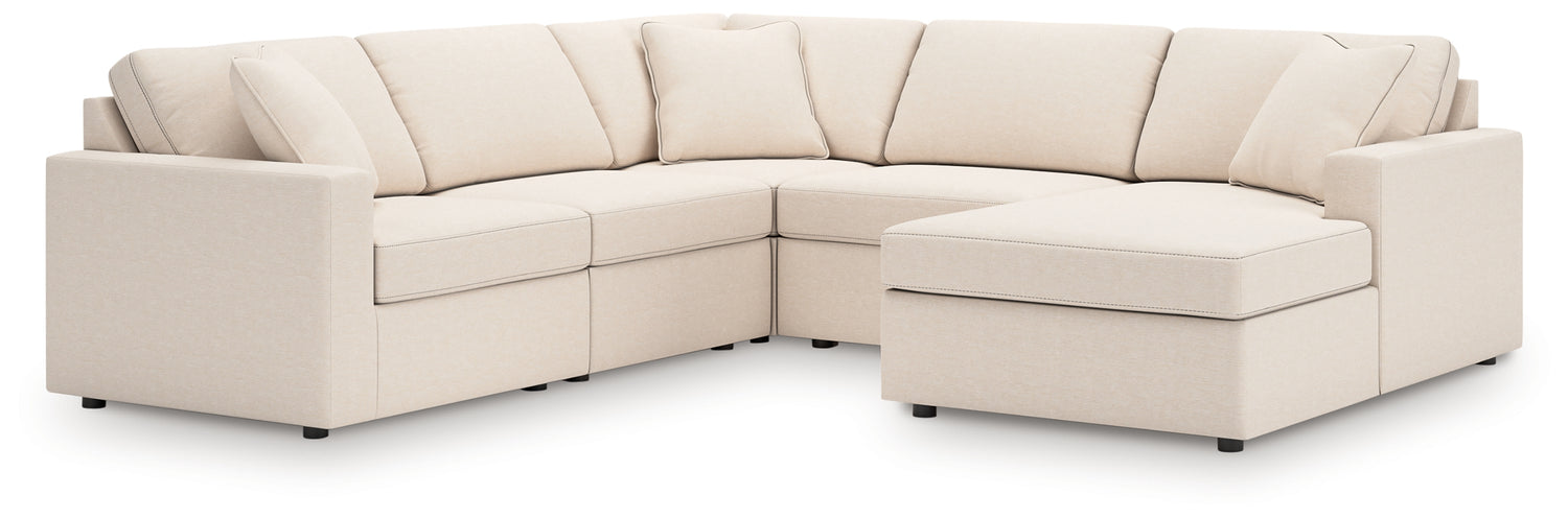 Modmax Oyster 5-Piece Sectional with Chaise - 92103S68
