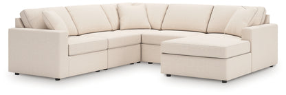 Modmax Oyster 5-Piece Sectional with Chaise - 92103S68