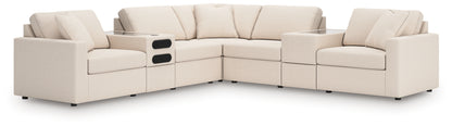 Modmax Oyster 7-Piece Balanced Sectional with Audio and Storage Consoles - 92103S69