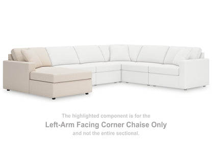 Modmax Oyster Left-Arm Facing Corner Chaise - 9210316