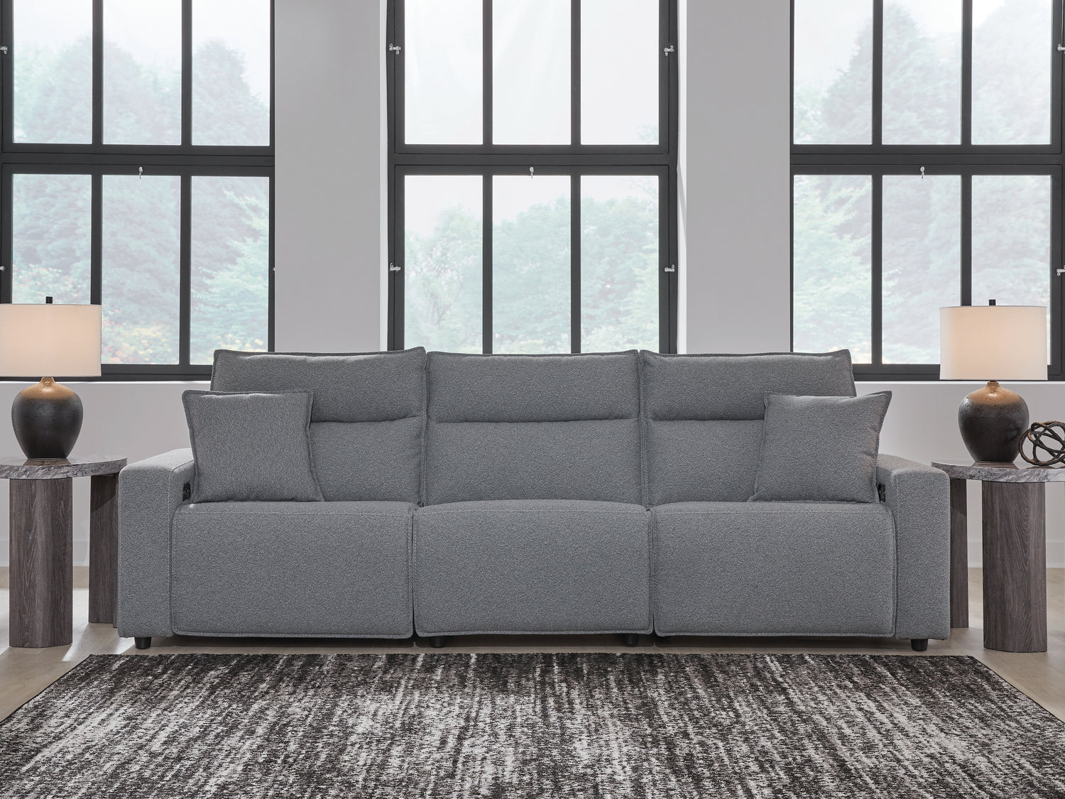 Modmax Salt and Pepper 3-Piece Power Reclining Sectional - 65906S1