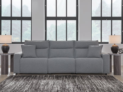 Modmax Salt and Pepper 3-Piece Power Reclining Sectional - 65906S1