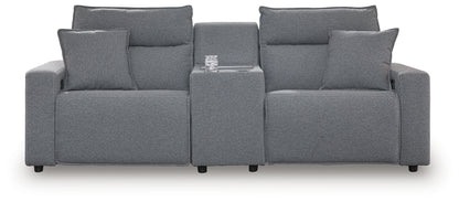 Modmax Salt and Pepper 3-Piece Power Reclining Sectional - 65906S3