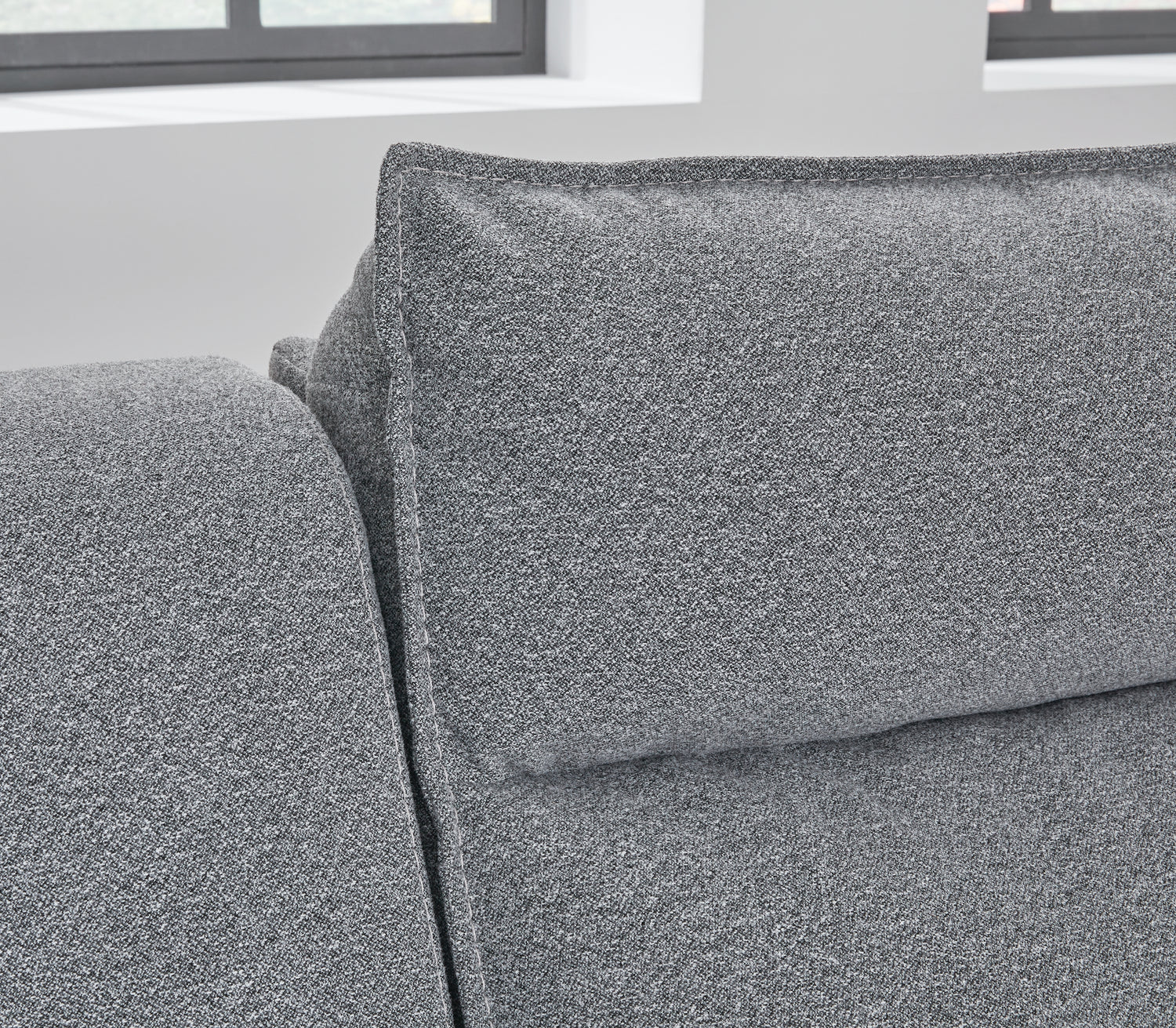 Modmax Salt and Pepper 3-Piece Power Reclining Sectional with Chaise - 65906S17